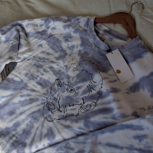 Tie-Dye Graphic Sweatshirt